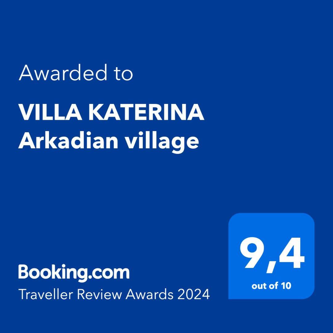 Villa Katerina Arkadian Village Arkadiko Chorio Buitenkant foto