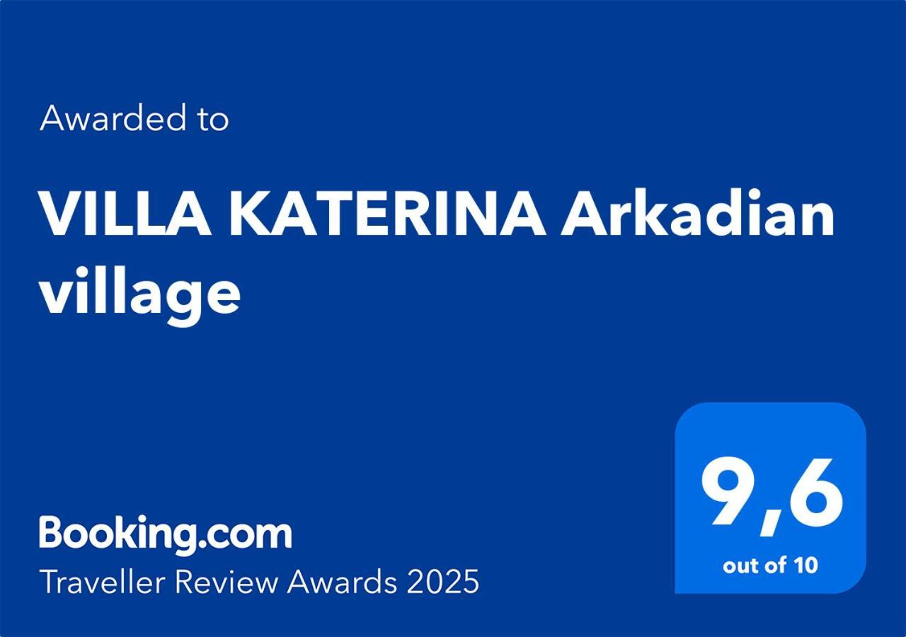 Villa Katerina Arkadian Village Arkadiko Chorio Buitenkant foto